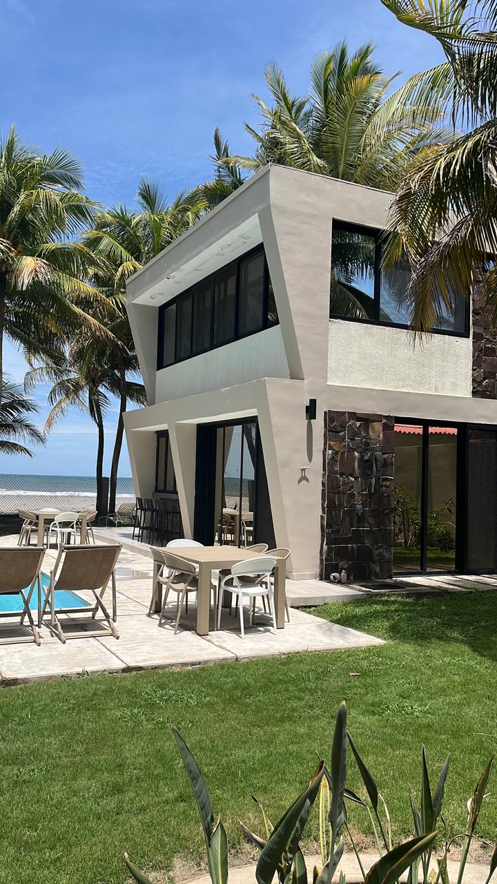 Outside View at House of Grace beachfront property